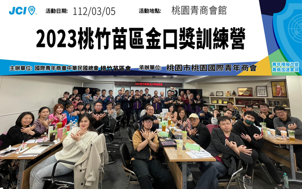 2023桃竹苗區金口獎訓練營