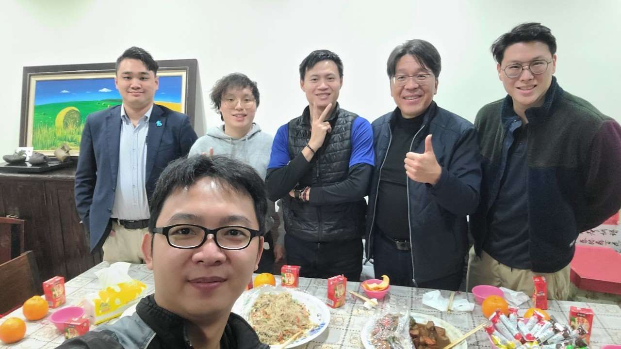 一月拜訪前會長