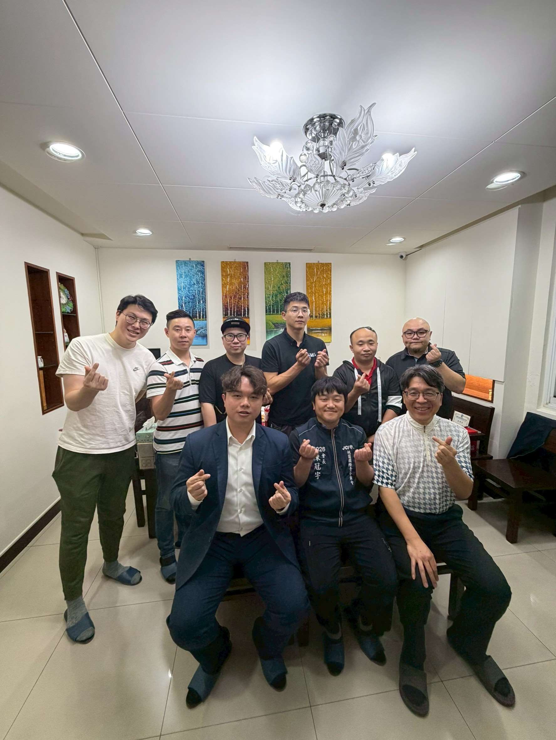 四月拜訪前會長